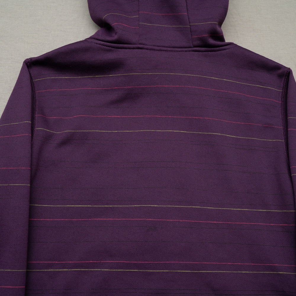 Y2k 2000s Womens Purple‎ Volcom Snowboarding Hoodie Gold Hardware Womens Med - Picture 10 of 10